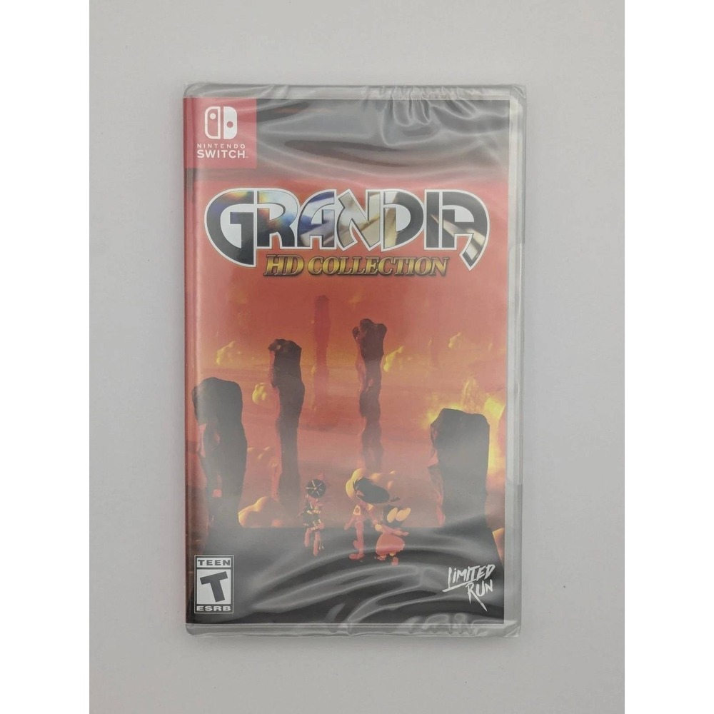 Grandia HD Collection Nintendo Switch Limited Run Games LRG New Sealed JRPG